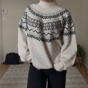Oversized Cozy Knit Sweater | Relaxed Fit | Small Flaw
